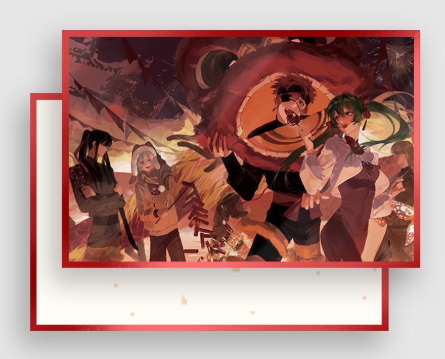 中国新年アクリル板