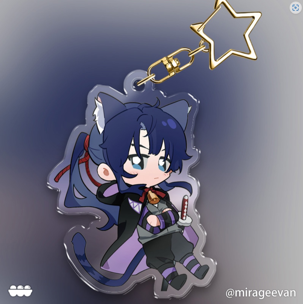 アリス神田・アクリルキーホルダー