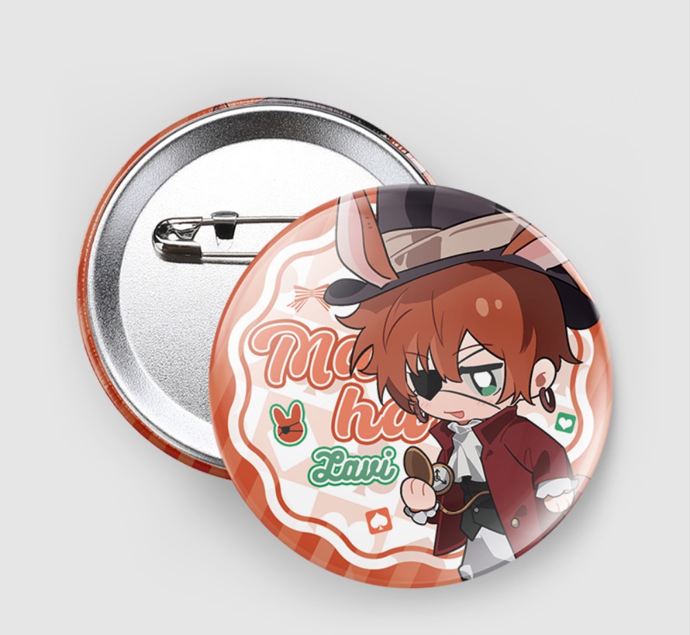 アリスparo・缶バッジ(ラビ&神田)