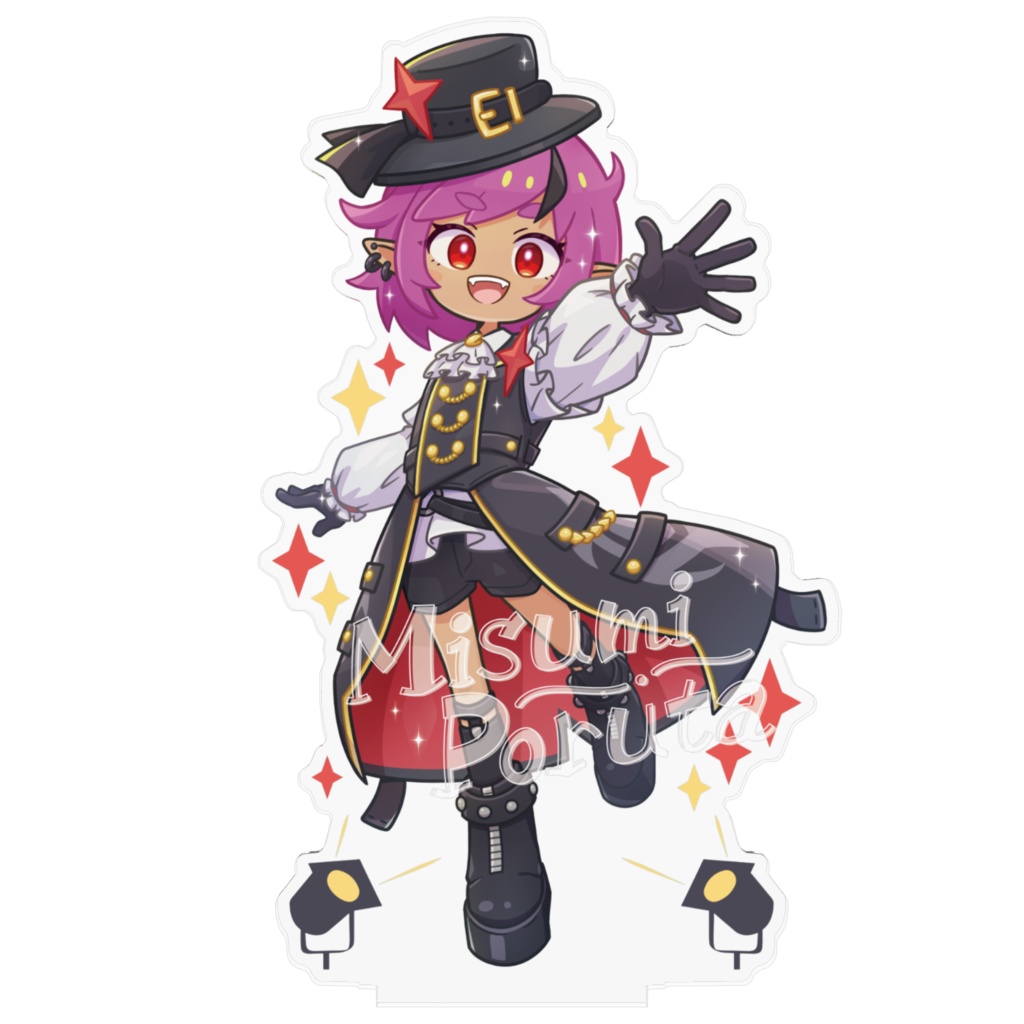 キービジュアルアクリルスタンド