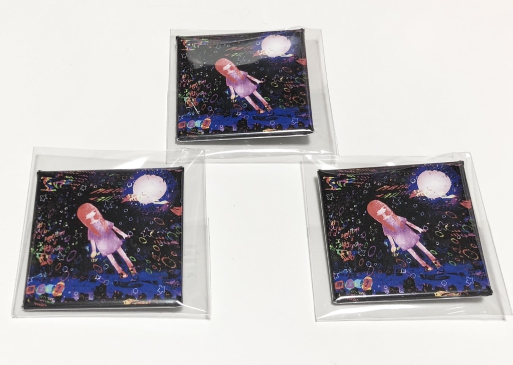 缶バッジ 「edge/Full Moon Tonight」