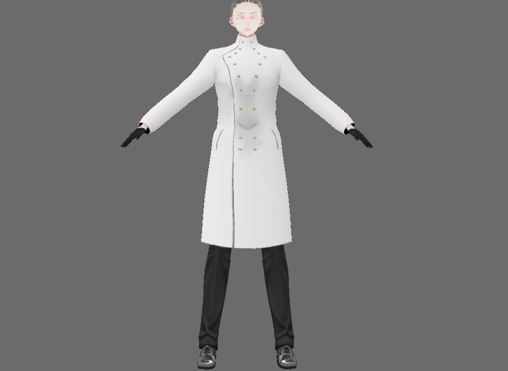 ナポレオンコート|ショート/ロング丈セット【VRoid用】