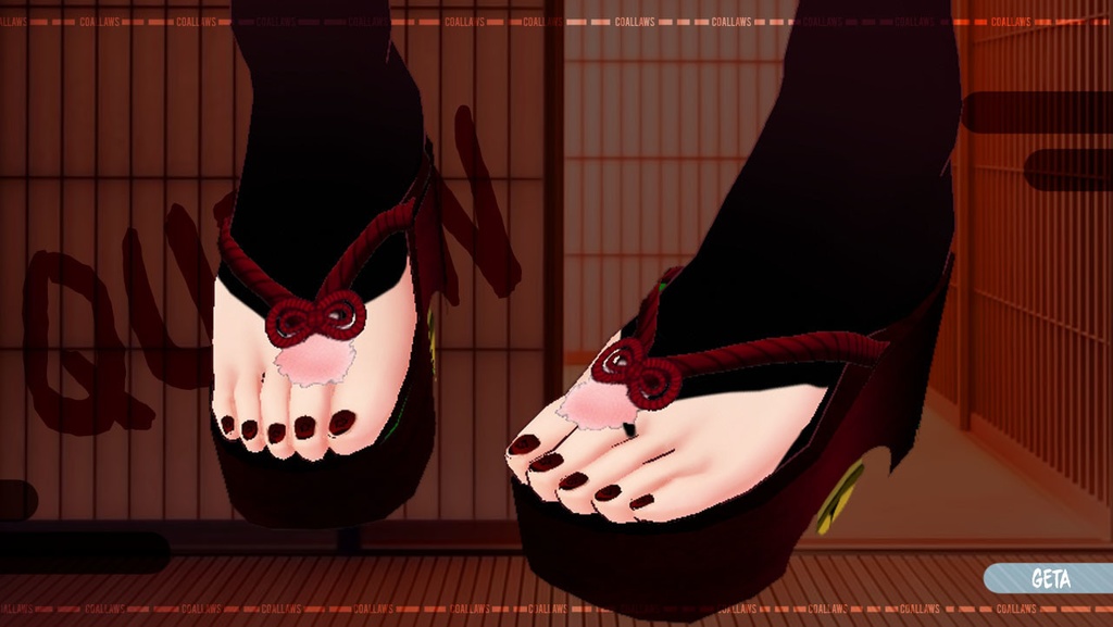 Red Camellia (FEMALE/MALE VROID TEXTURE)