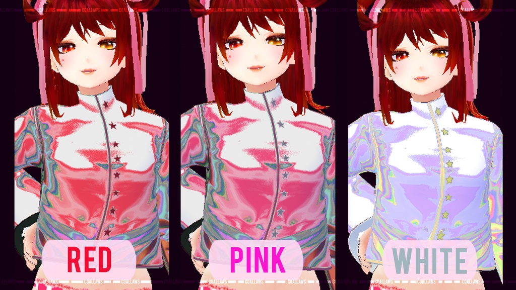 VROID_Shiny Coalla Jackey Texture