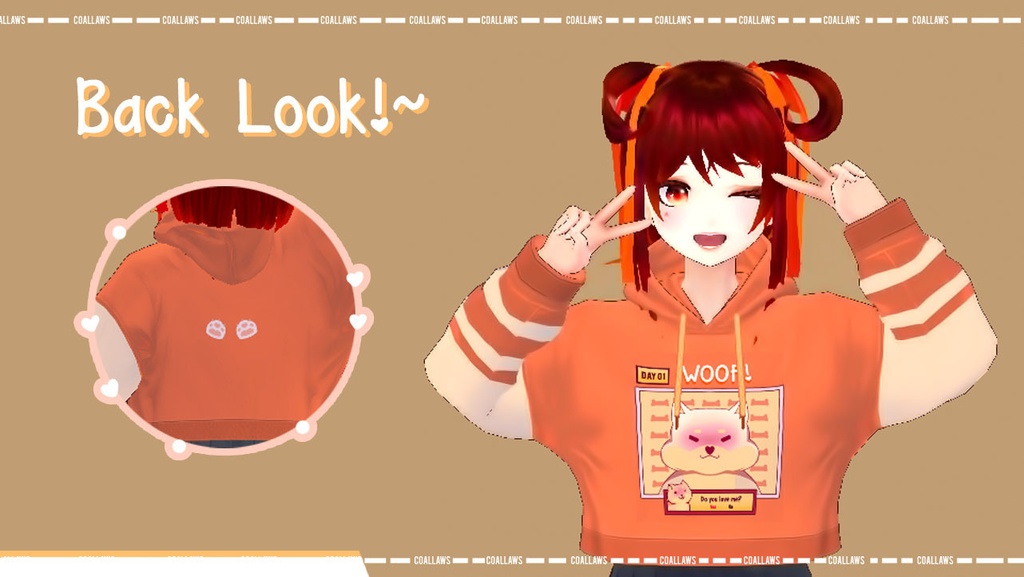 VROID texture_Doggo Hoodie