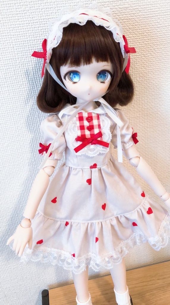 MDD(S胸)ぎゅっとハートワンピース