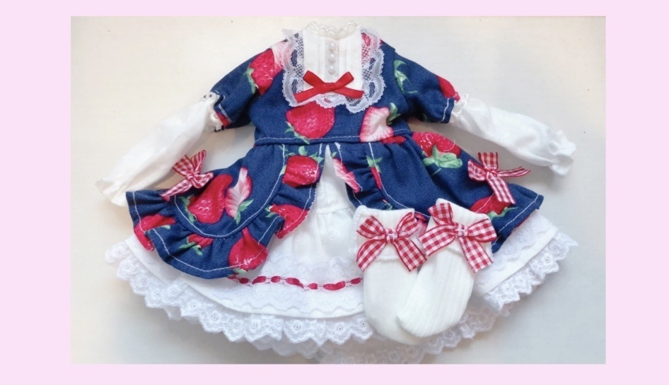 MDD(S胸)いちご乙女・さくらんぼ乙女ワンピース