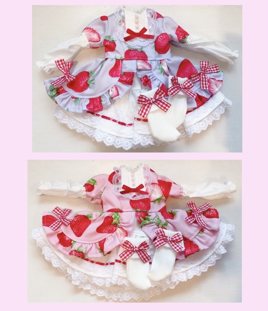 MDD(S胸)いちご乙女・さくらんぼ乙女ワンピース