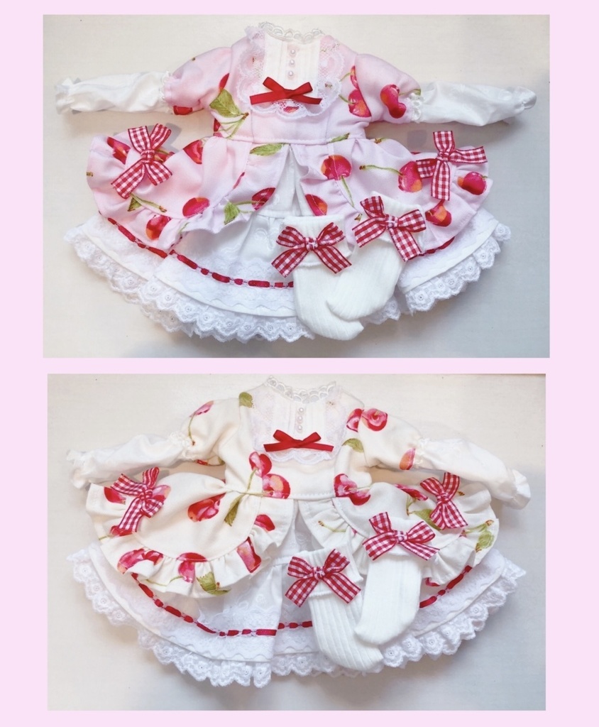 MDD(S胸)いちご乙女・さくらんぼ乙女ワンピース