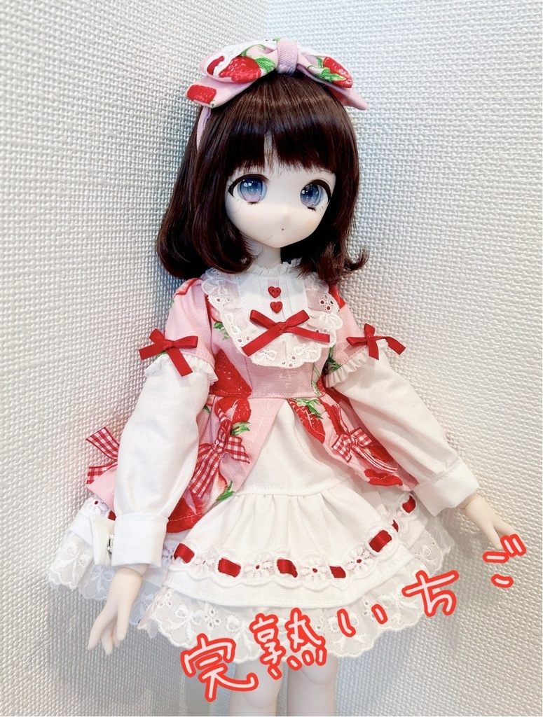 MDD(S胸)いちご乙女ワンピース