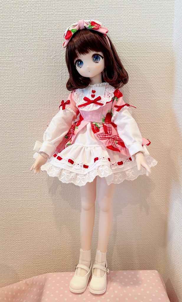MDD(S胸)いちご乙女ワンピース