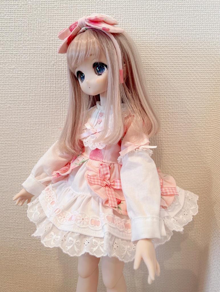 MDD(S胸)いちご乙女ワンピース