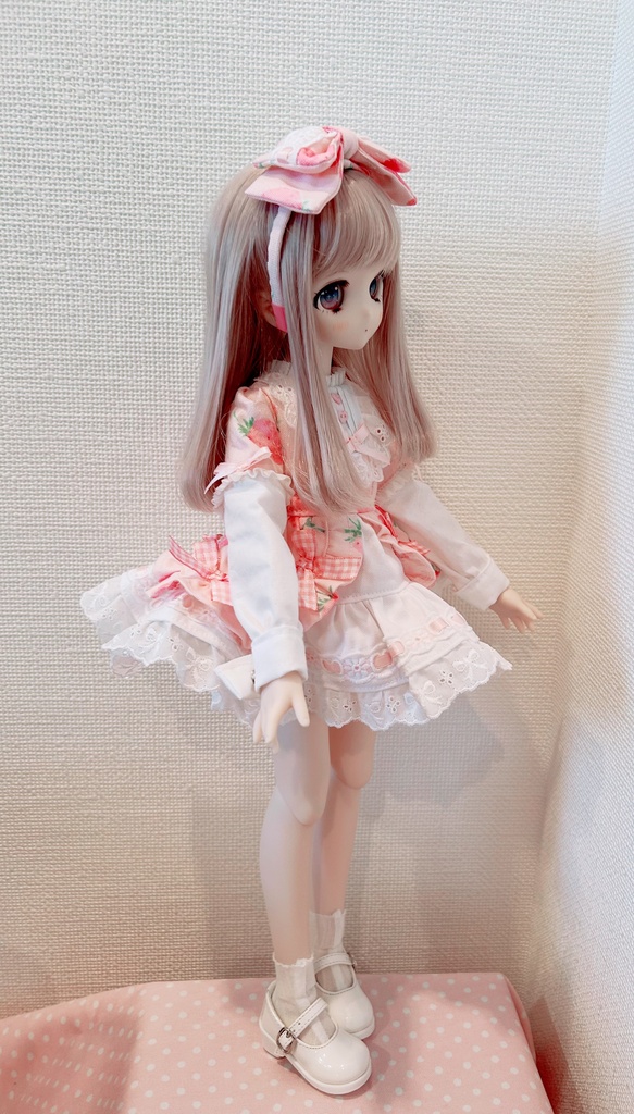 MDD(S胸)いちご乙女ワンピース
