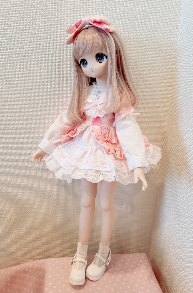 MDD(S胸)いちご乙女ワンピース