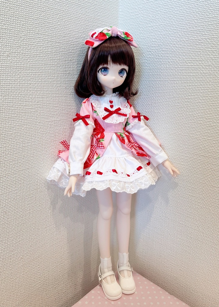 MDD(S胸)いちご乙女ワンピース