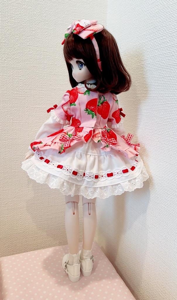 MDD(S胸)いちご乙女ワンピース