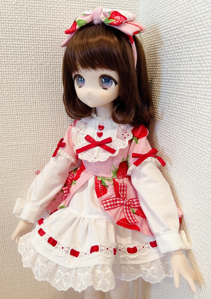 MDD(S胸)いちご乙女ワンピース