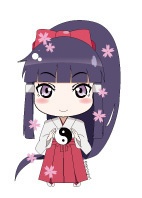 アクリルキーホルダー_靈夢