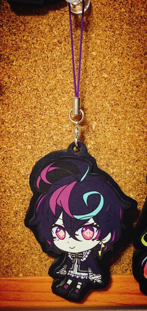 【再販なし】【手作り】ラバーストラップ