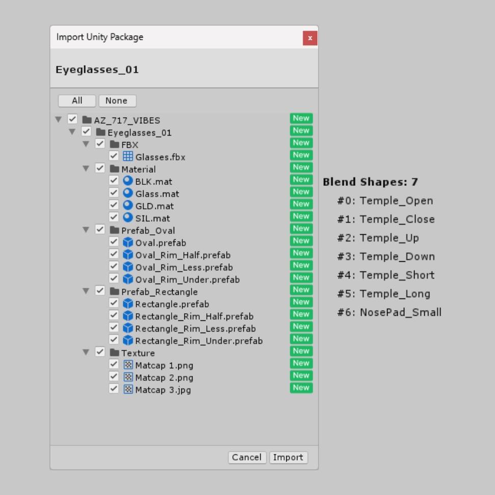 Simple Chic Eyewear // 8 Piece