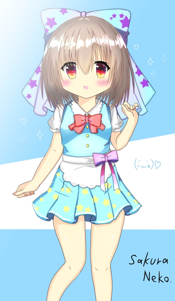 ミシェルちゃん メイド服 アクリルキーホルダー