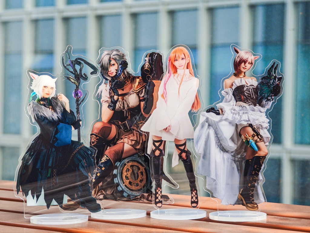 FF14コスプレアクリルスタンド 