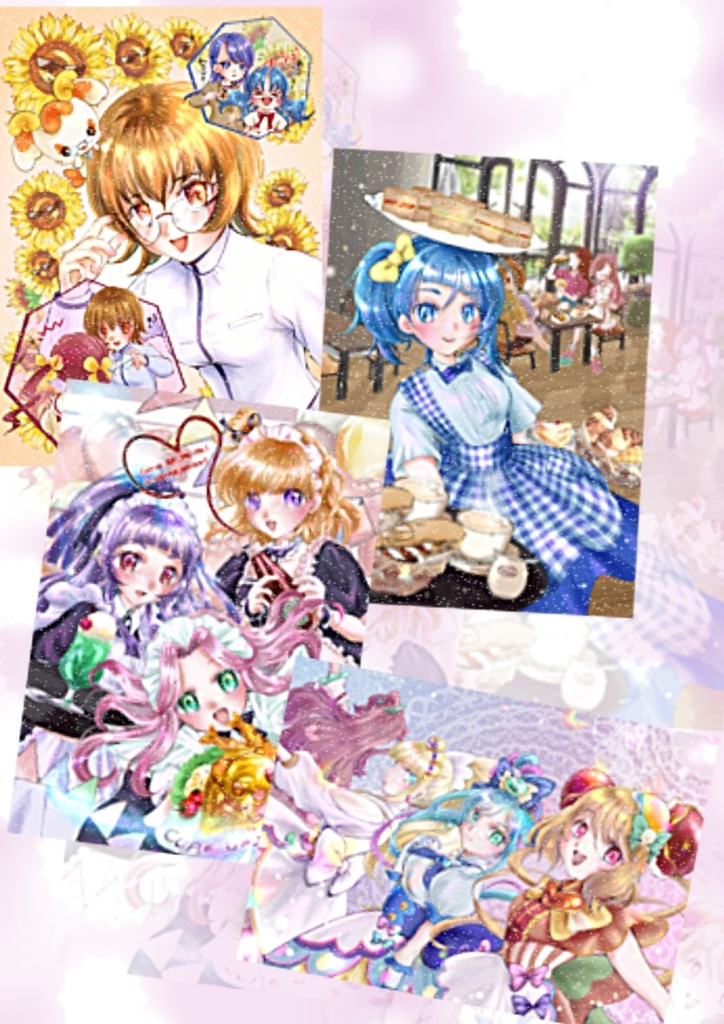 ステッカーセット「プリキュア集合絵」