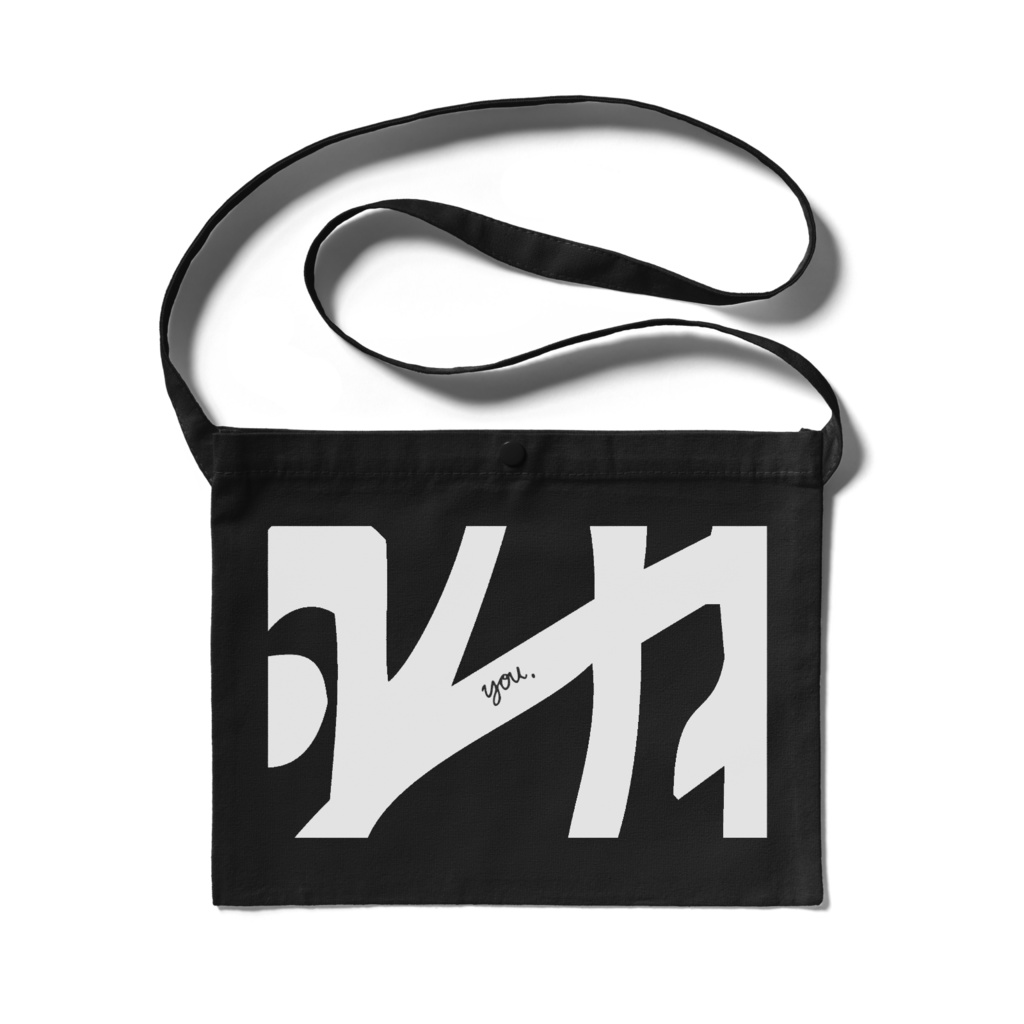 サコッシュ／  you（ブラック）