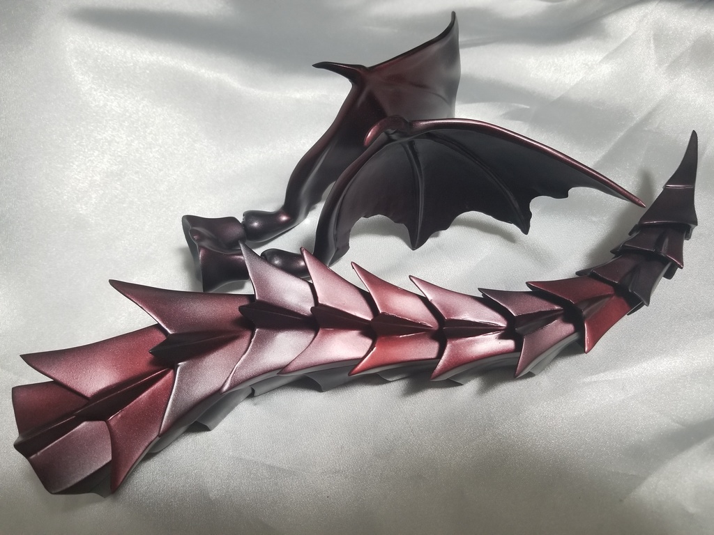 可動羽&尻尾セット【レッド】