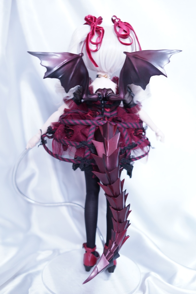 可動羽&尻尾セット【レッド】