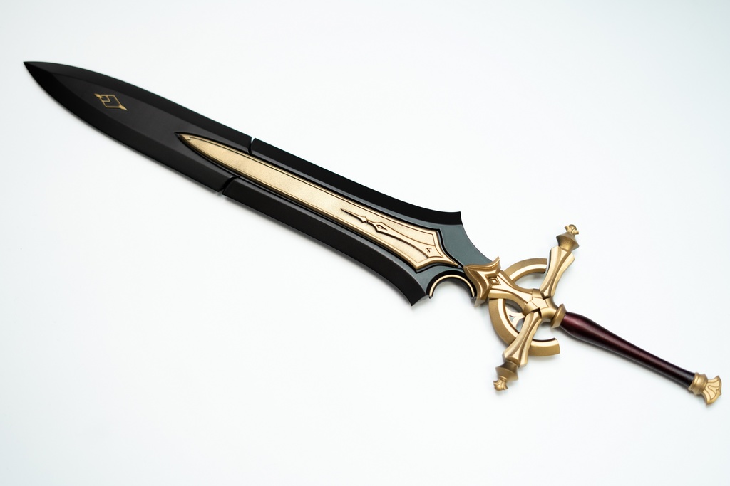 ドール用 両手剣 (剣全長約42cm)