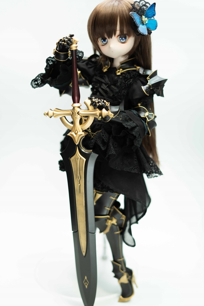ドール用 両手剣 (剣全長約42cm)