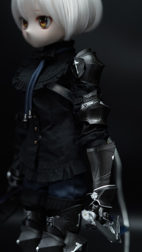 MDD 双剣士セット(ガントレット、グリーヴ、双剣)