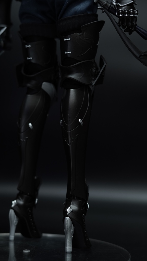 MDD 双剣士セット(ガントレット、グリーヴ、双剣)