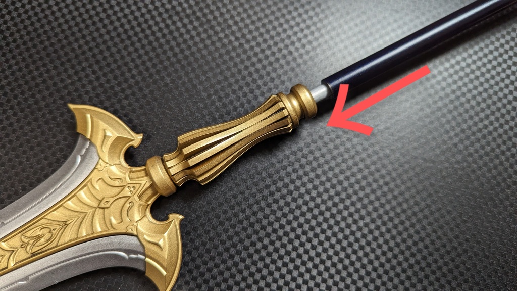 60cmドール向け ショートスピア