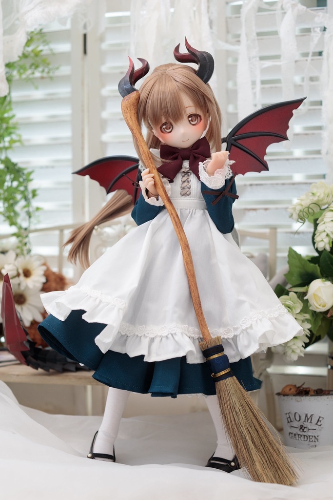 40cmドール向け ドラゴンセット(黒/BLACK)