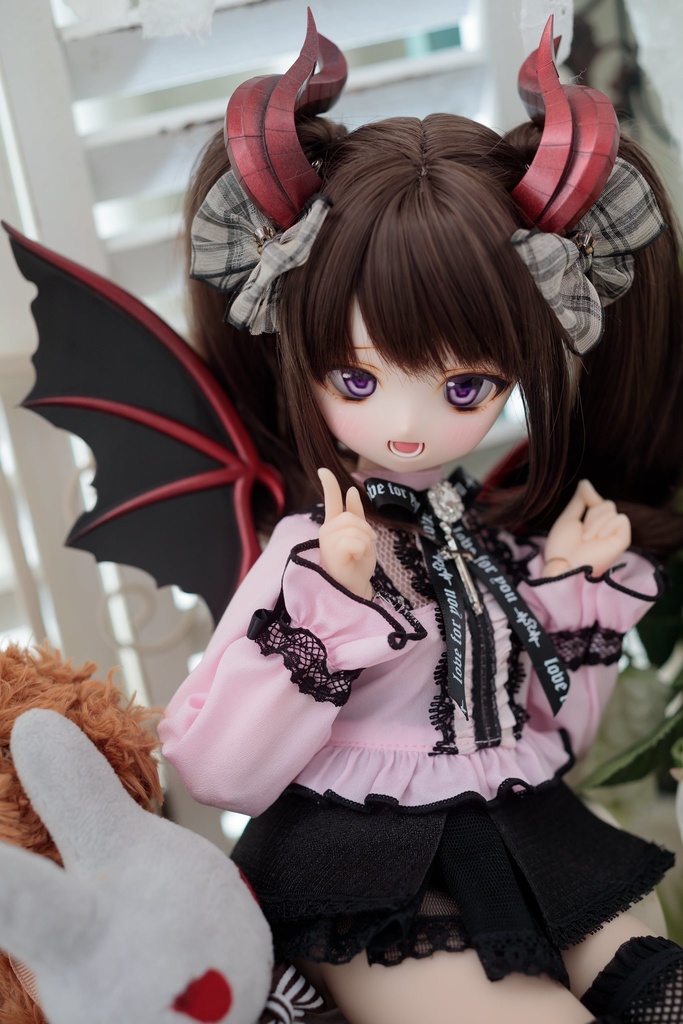 40cmドール向け ドラゴンセット(赤/RED)