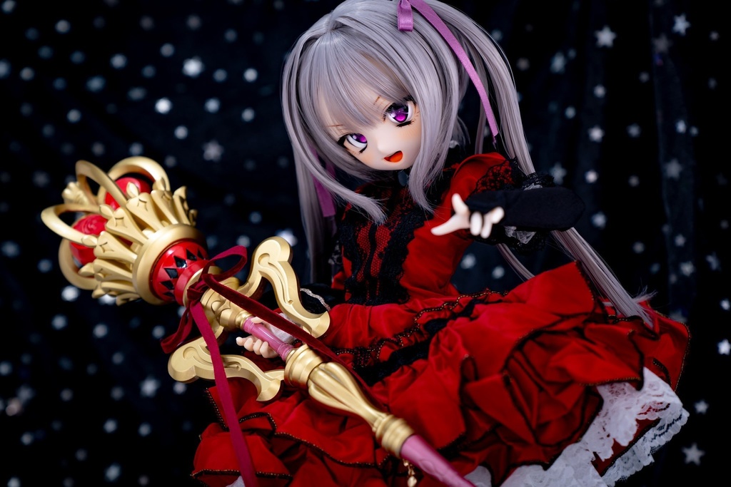 魔法少女ステッキ(ピンク✕ゴールド)