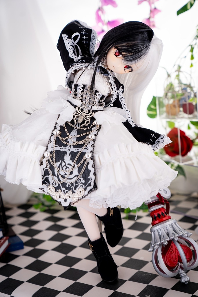 魔法少女ステッキ(ホワイト✕シルバー)