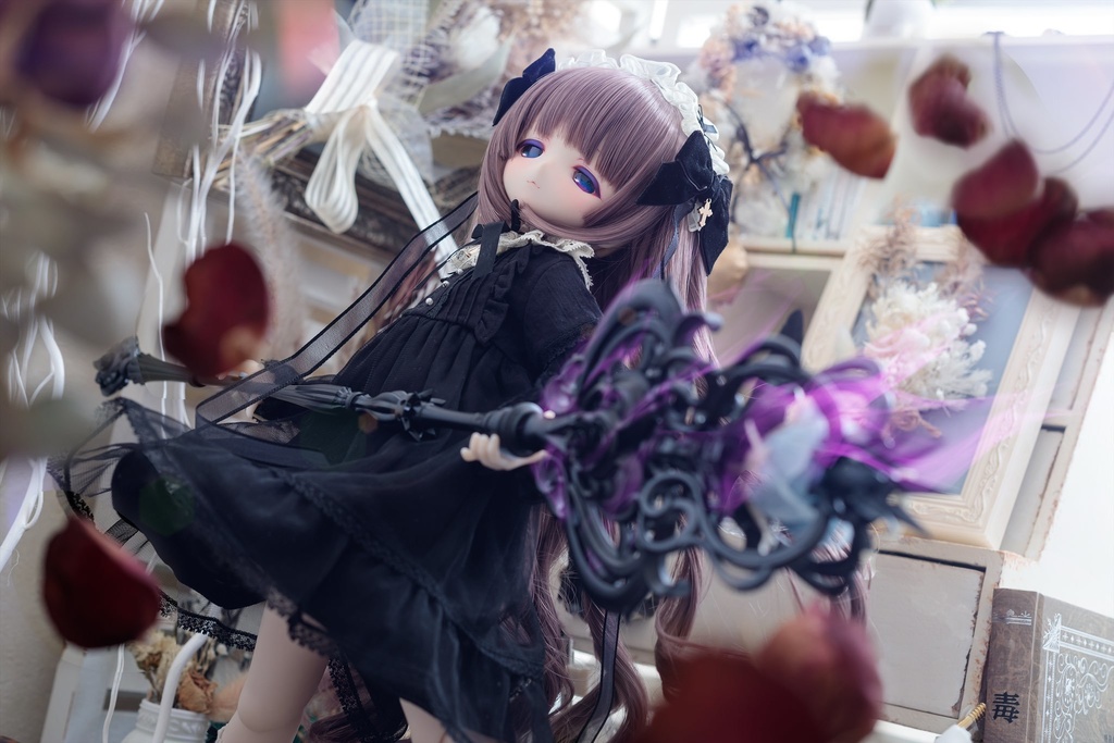 40cmドール向け 闇の杖