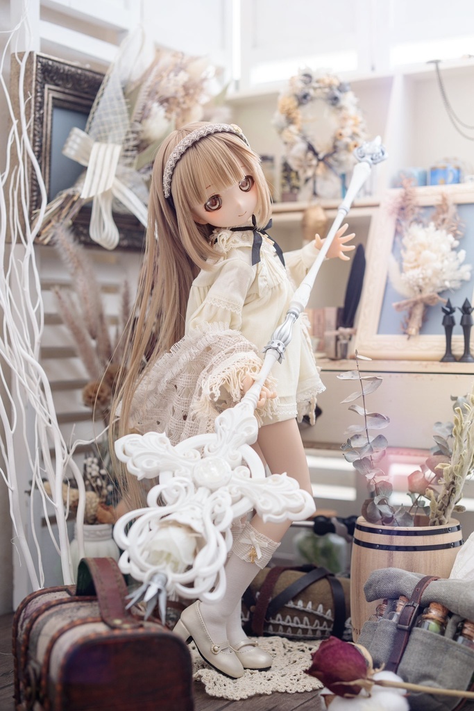 40cmドール向け 光の杖&闇の杖セット