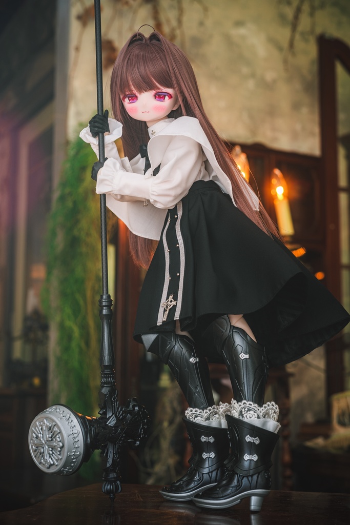 ヴァンパイアハンター衣装セット(ブラック) CALULU✖aimai_middleコラボ