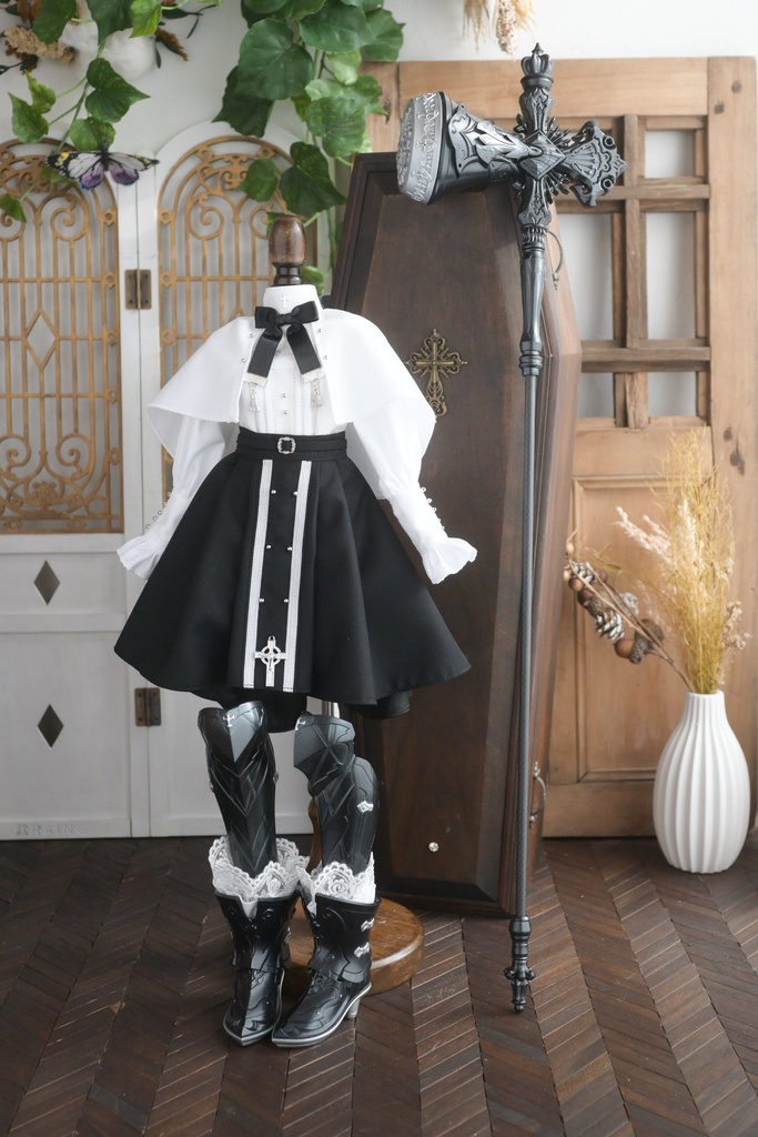 ヴァンパイアハンター衣装セット(ブラック) CALULU✖aimai_middleコラボ