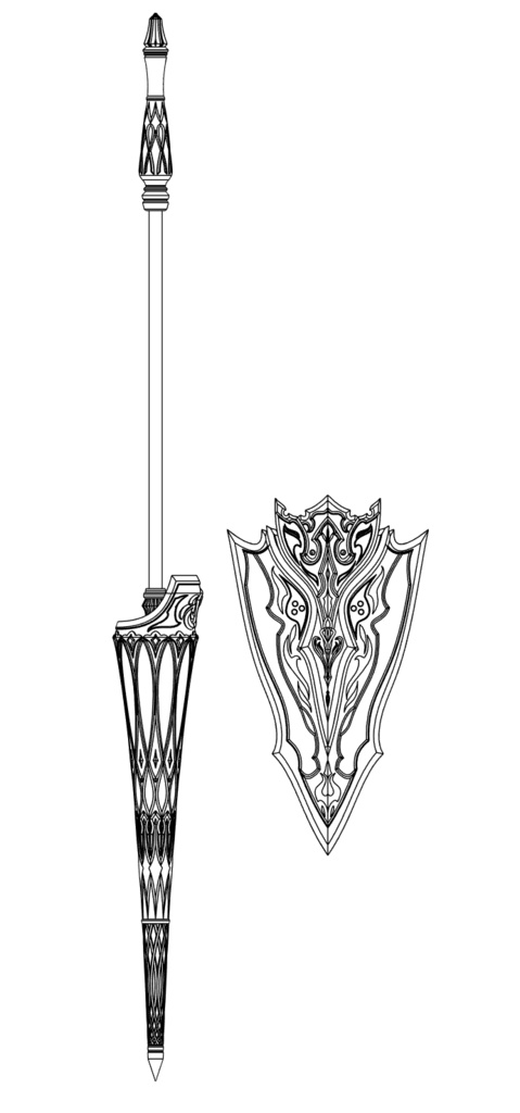 竜騎士ランス&シールド(単品販売)