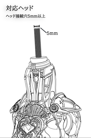 機械人形ボディ(1/4スケール)