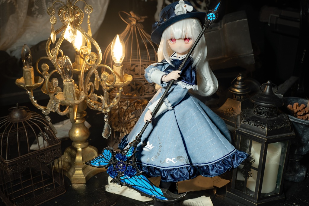 40cmドール向け 蝶の鎌