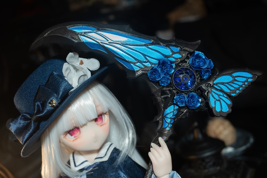 40cmドール向け 蝶の鎌