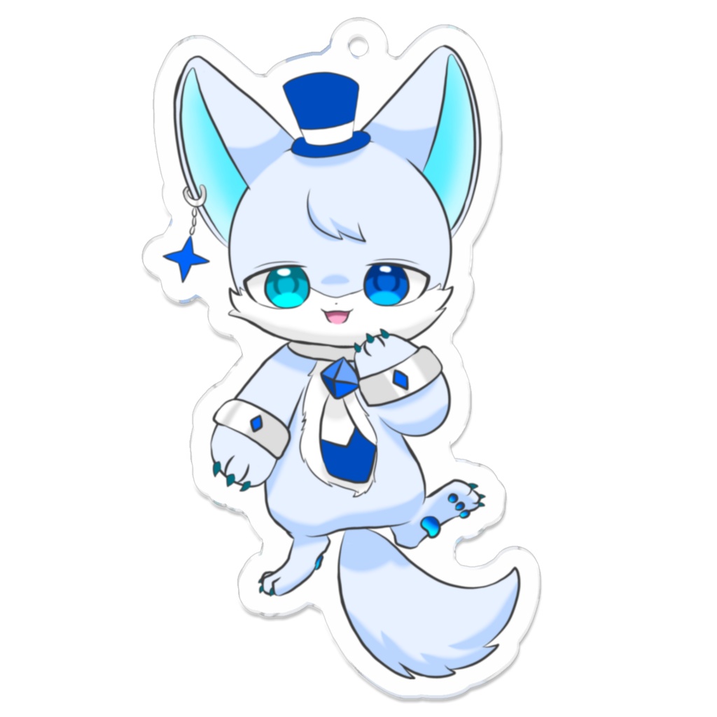 きみの相棒そらまるくんアクキー