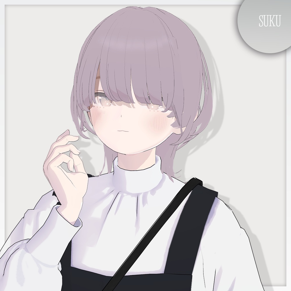 【☁Lapwing対応】ウルフヘア【VRChat】