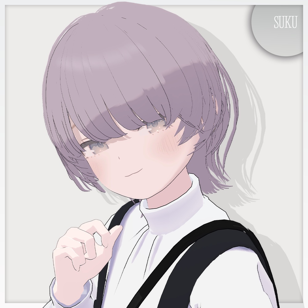 【☁Lapwing対応】ウルフヘア【VRChat】